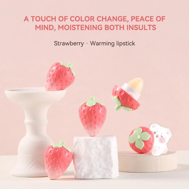 Strawberry Lip Balm Pendant