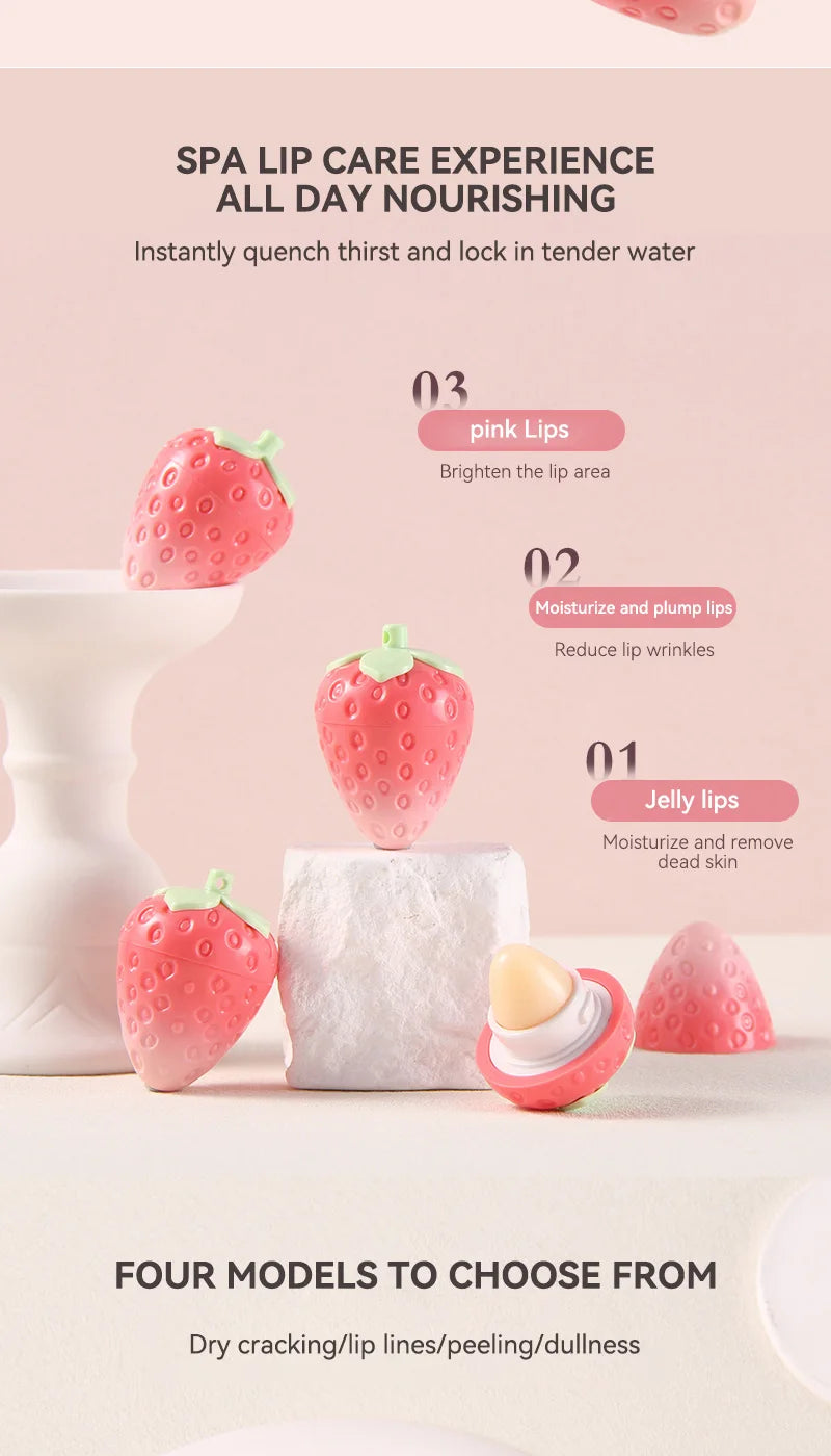Strawberry Lip Balm Pendant