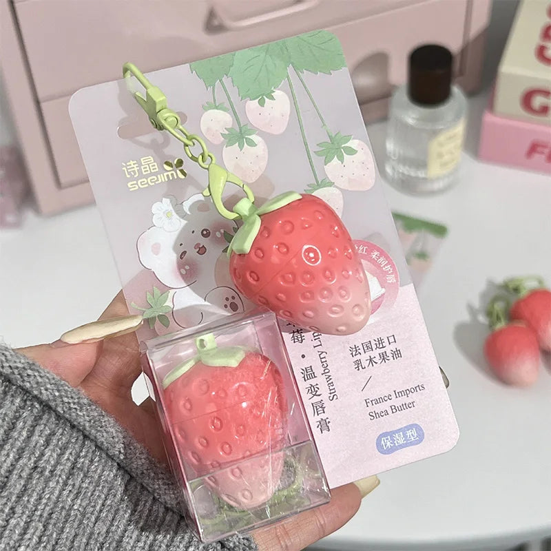 Strawberry Lip Balm Pendant