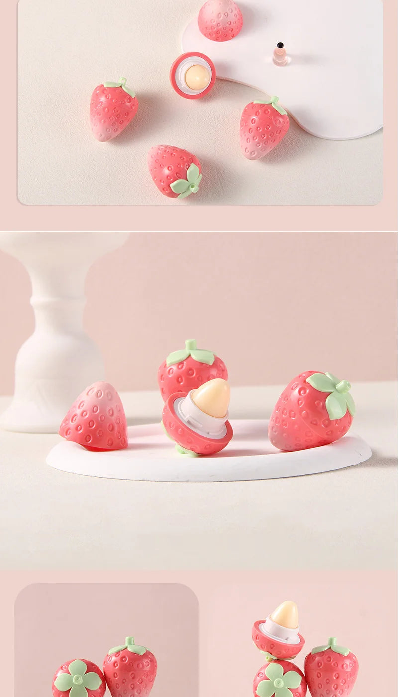 Strawberry Lip Balm Pendant
